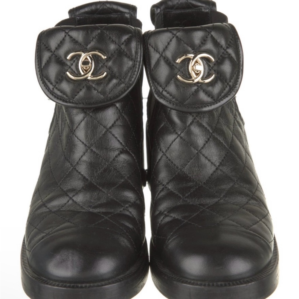 2023 Interlocking Cc Logo Chelsea Boots , 36.5